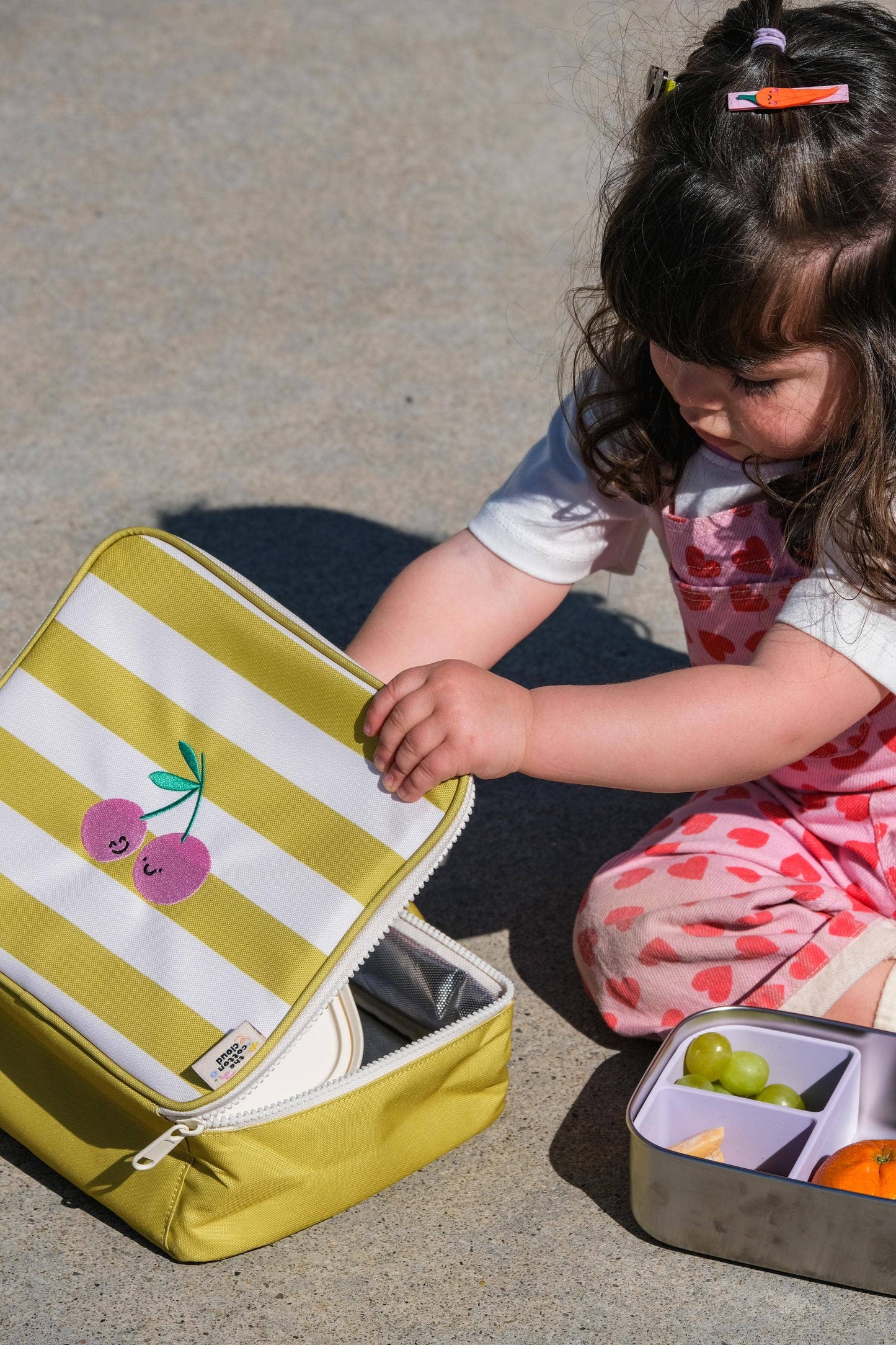 Roestvrijstalen Lunchbox Cherry Pop | The Cotton Cloud