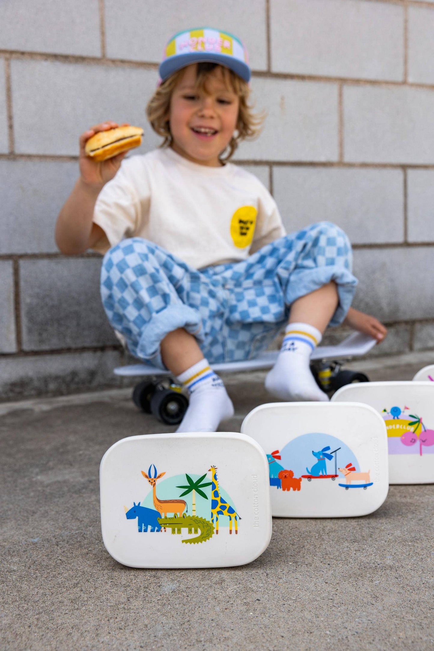 Roestvrijstalen Lunchbox Croc Rock | The Cotton Cloud