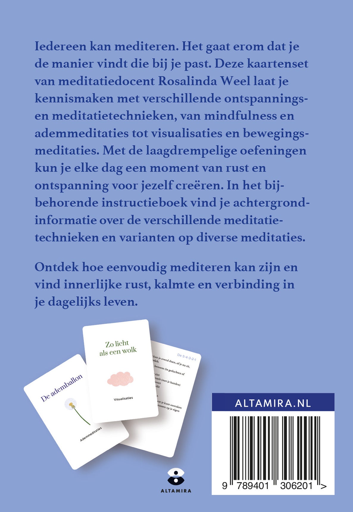 Rust in je hoofd - kaartenset | Altamira boeken