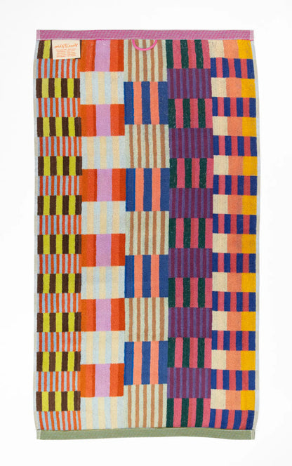 Bath towel - #98 - tulip quilt | Foekje Fleur