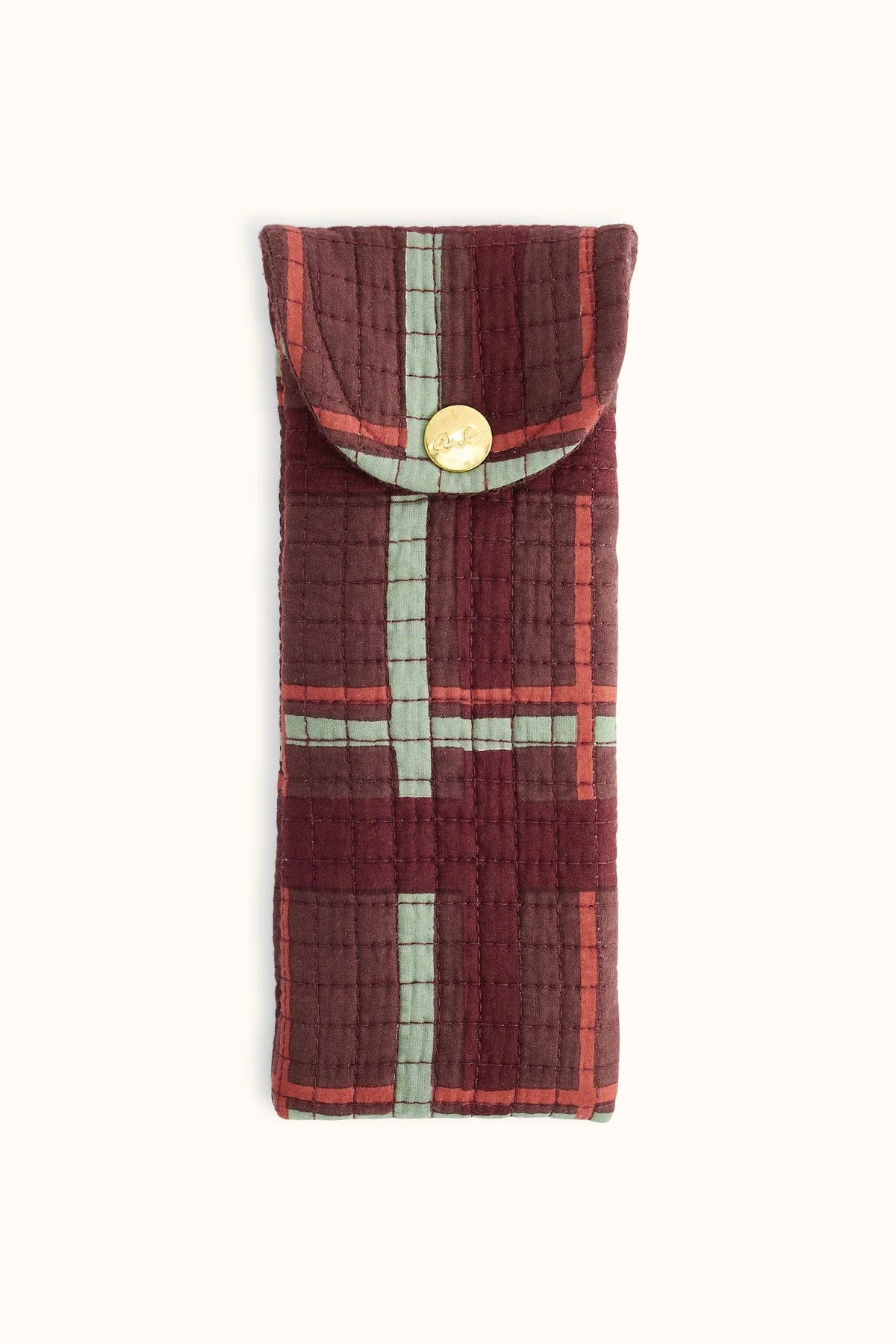 Envelope Pitara - Tartan Taupe | Apaches