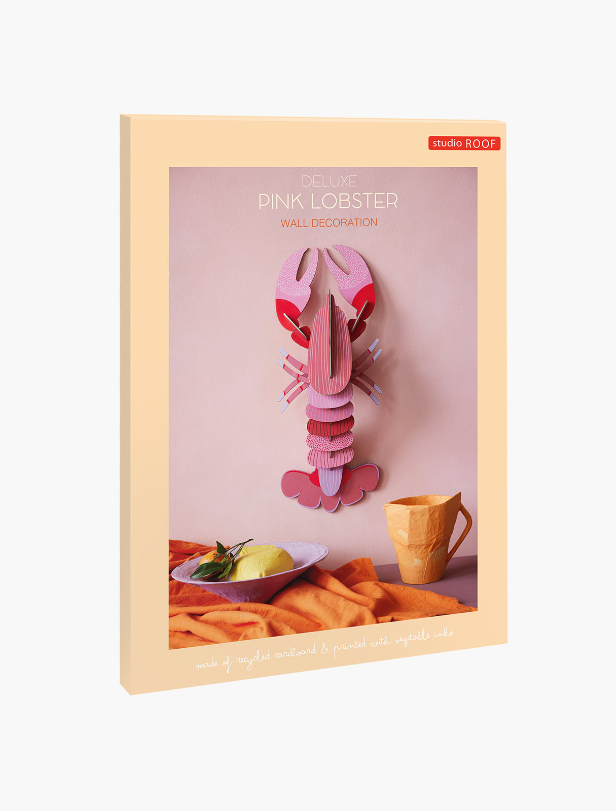 Pink Lobster - deluxe - muurdecoratie | Studio Roof