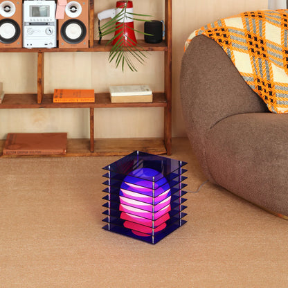 Lop lamp big square - blue | BaNG Design