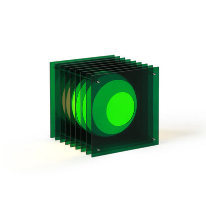 Lop lamp big square - green | BaNG Design