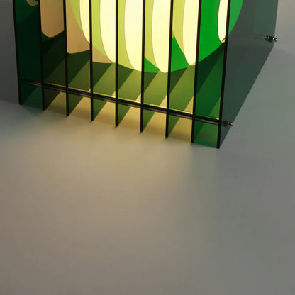 Lop lamp big square - green | BaNG Design
