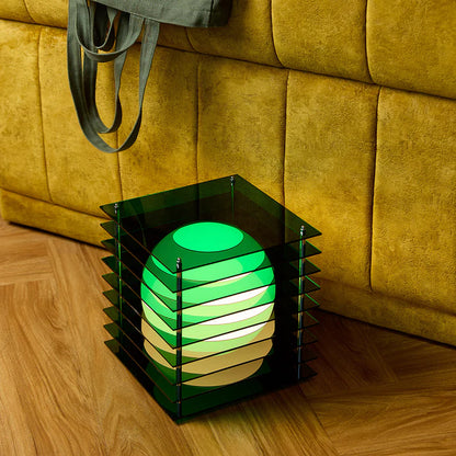Lop lamp big square - green | BaNG Design