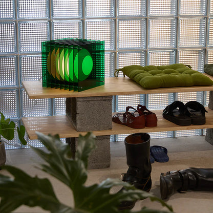 Lop lamp big square - green | BaNG Design