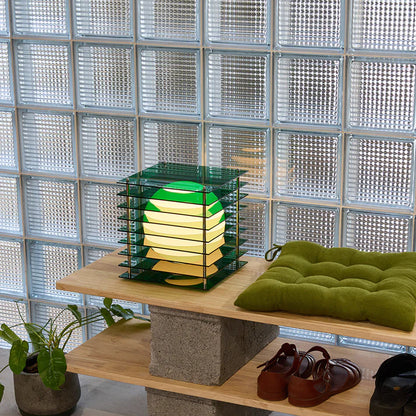 Lop lamp big square - green | BaNG Design