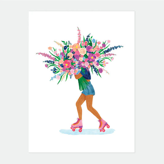 Roller Skate Poster - Small/Medium | All the ways to say
