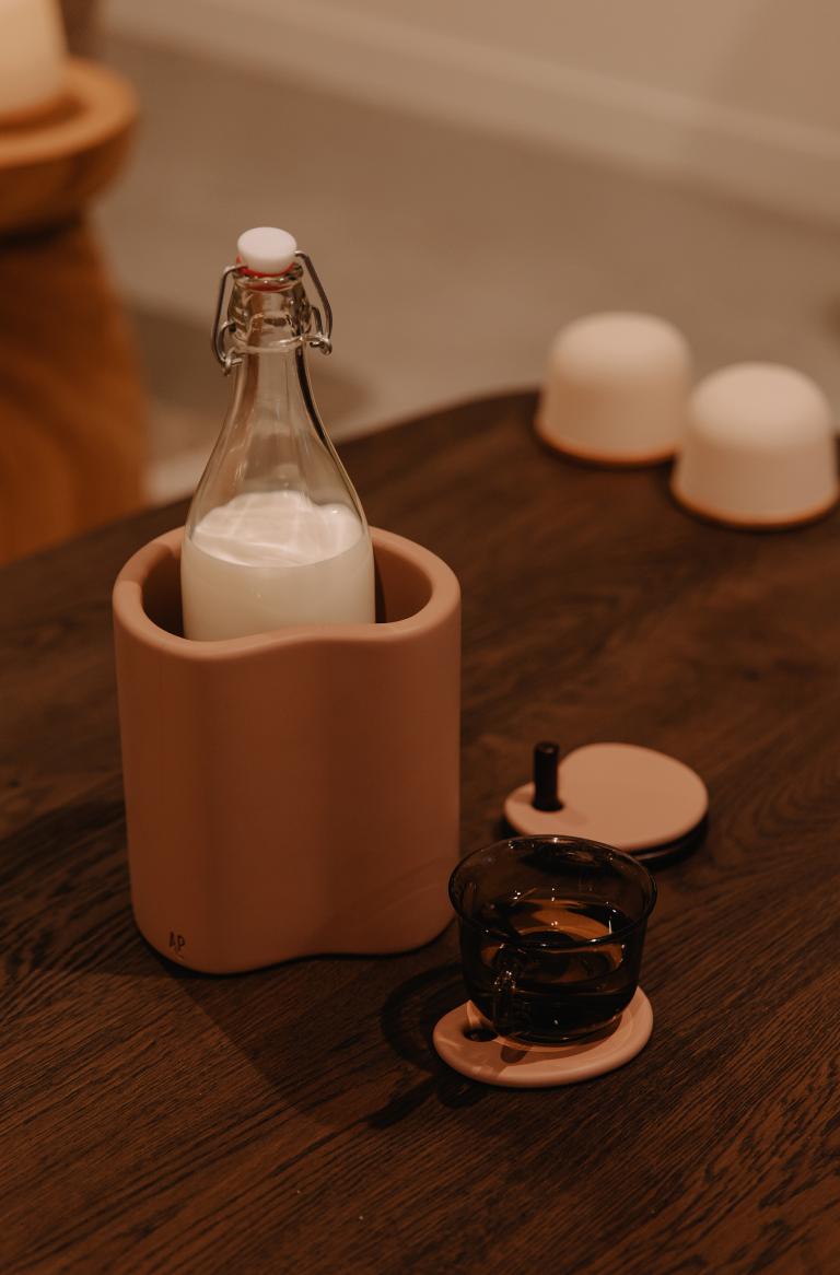 Fondant Coaster Set - mocha | Atelier Pierre