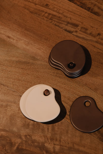 Fondant Coaster Set - zand | Atelier Pierre