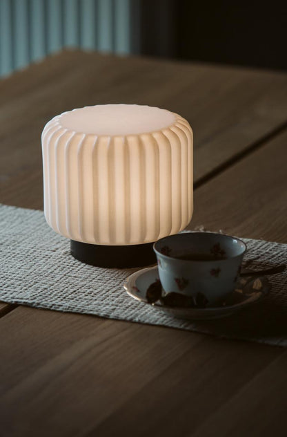 Dentelles lamp -  laag - clay | Atelier Pierre - de inKijk
