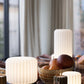 Dentelles lamp -  laag - clay | Atelier Pierre - de inKijk