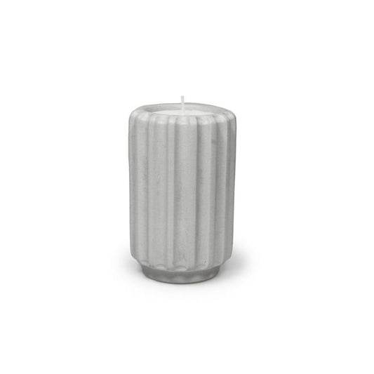 Dentelles T-lichthouder - tall - silk | Atelier Pierre