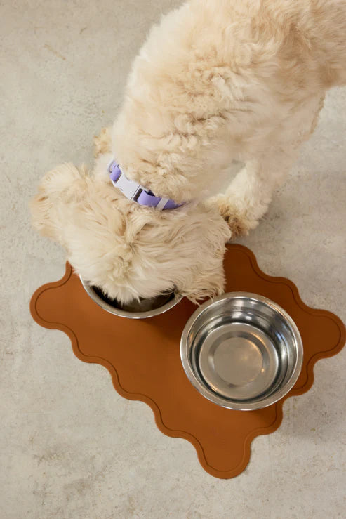 The Fritz Bowl Mat - Choco - Large | Approved by Fritz