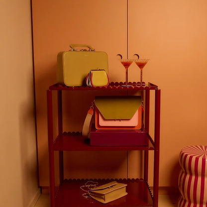 Satchel - coloré - arancia orange + dolce pink | Sticky Sis - de inKijk
