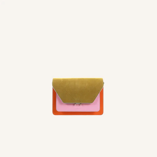 Satchel - coloré - arancia orange + dolce pink | Sticky Sis
