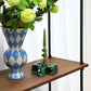 Vase rhombic - blue | &Klevering - de inKijk