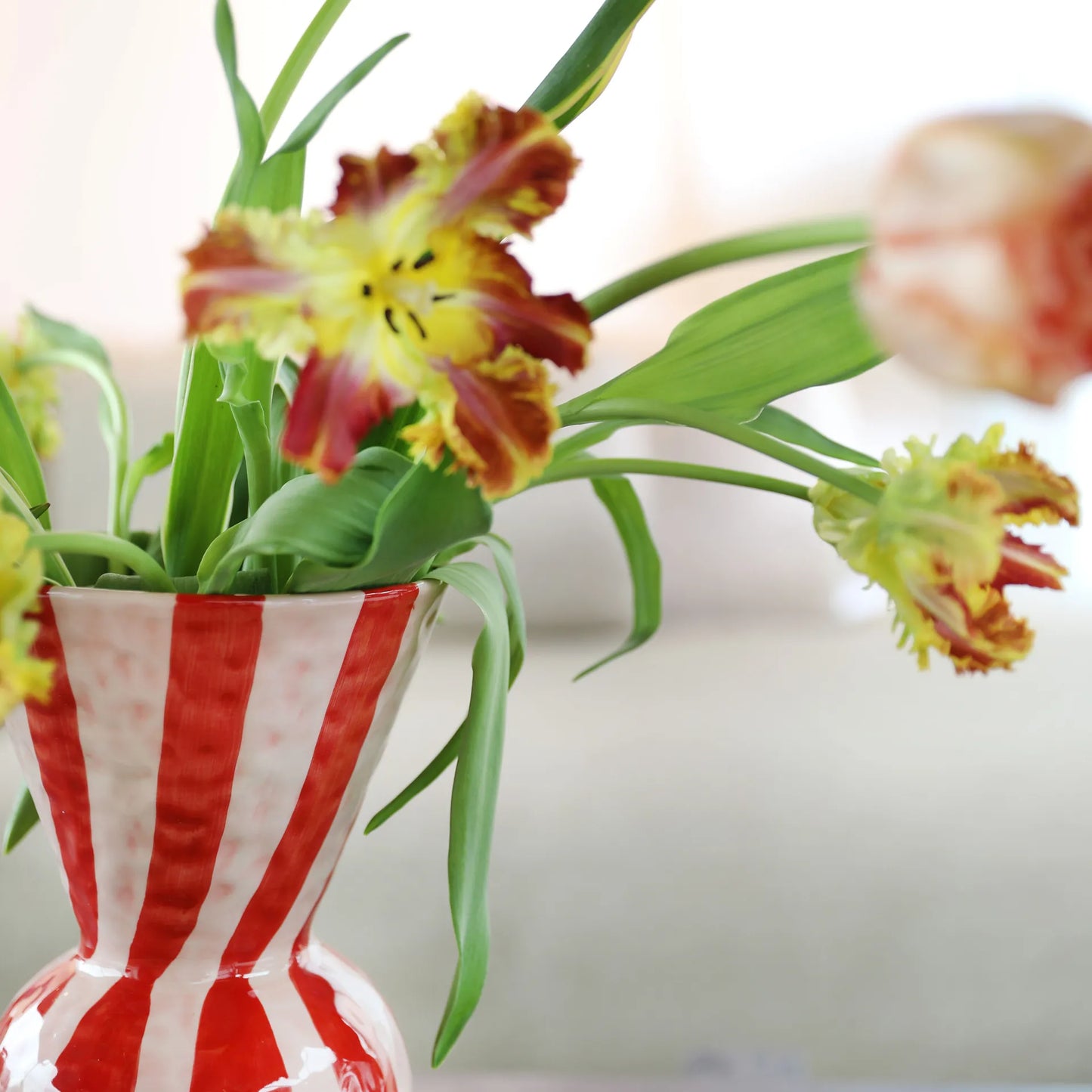 Vase rhombic - red | &Klevering - de inKijk