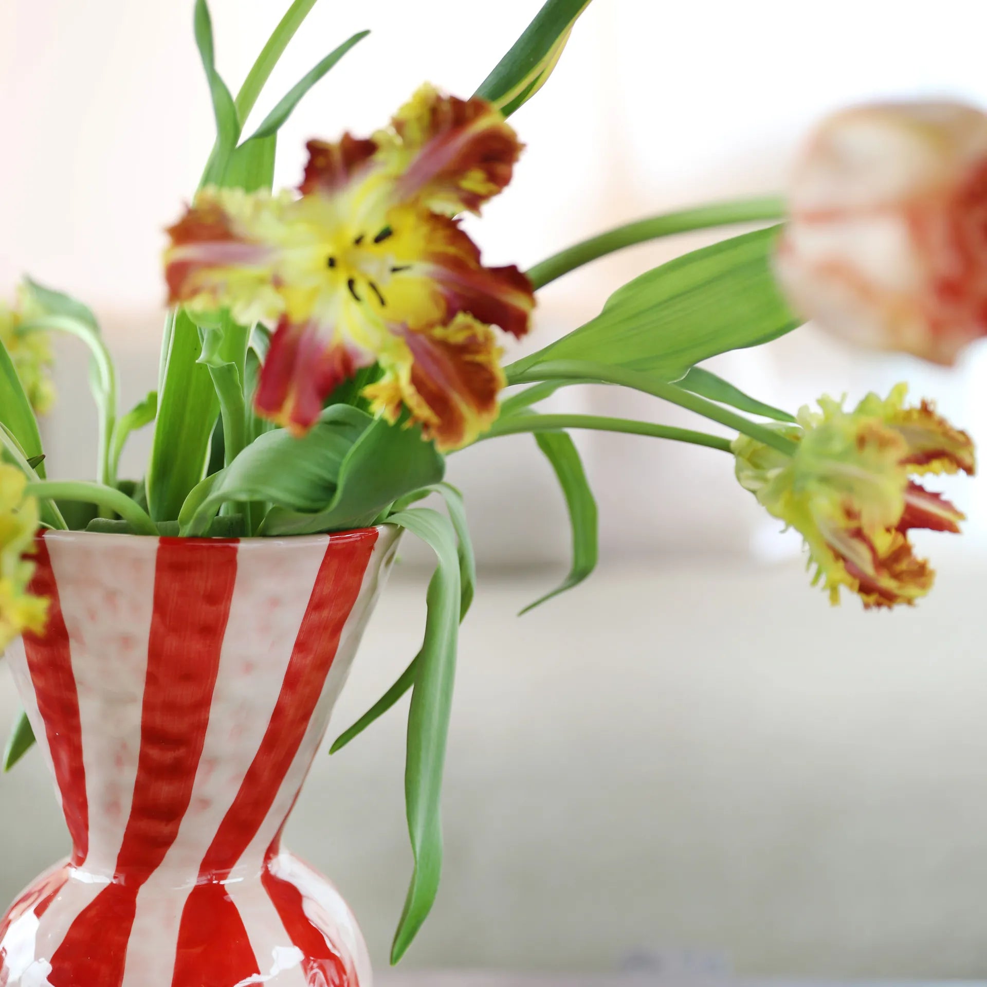Vase rhombic - red | &Klevering - de inKijk