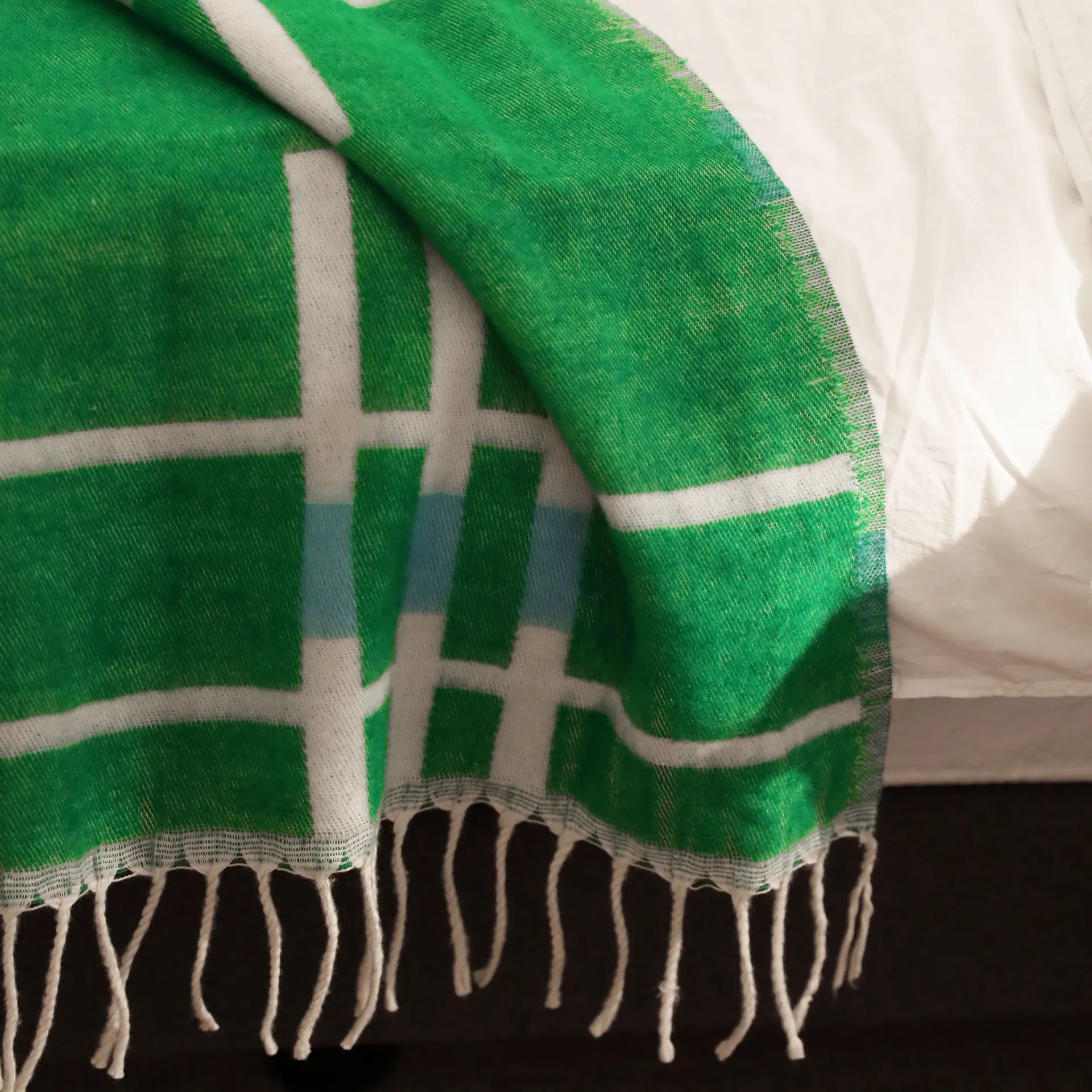 Throw plano - green/blue | &Klevering - de inKijk