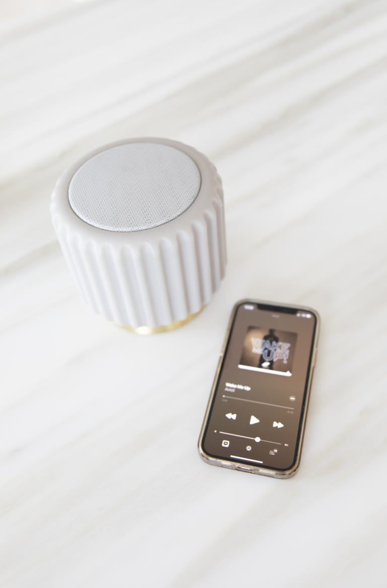 Dentelles speaker - grey | Atelier Pierre - de inKijk
