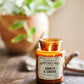 Apothecary candle 8 oz - amber & smoke | Paddywax - de inKijk