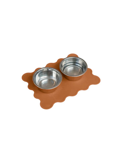 The Fritz Bowl Mat - Choco - Large | Approved by Fritz