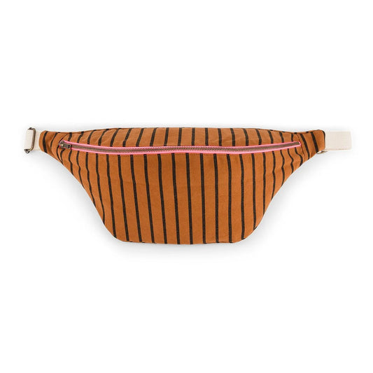 Bum bag - Stripes Tennis Ginger | Rose in April