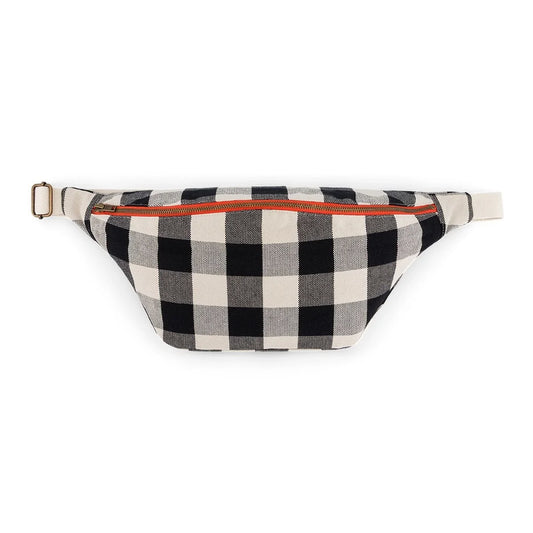 Bum bag - Big Vichy Greige | Rose in April