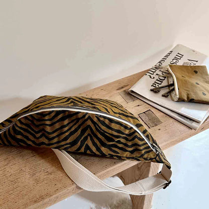 Bum bag - Tapenade Zebrou | Rose in April