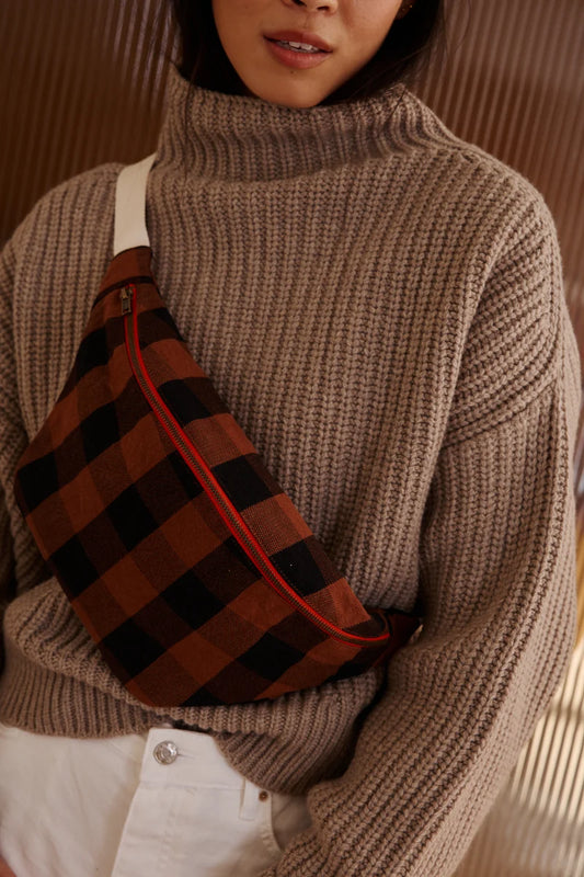 Bum bag - Big Vichy Ginger | Rose in April