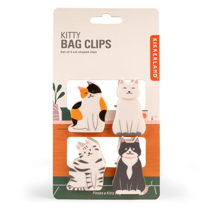Kitty bag clips | Kikkerland