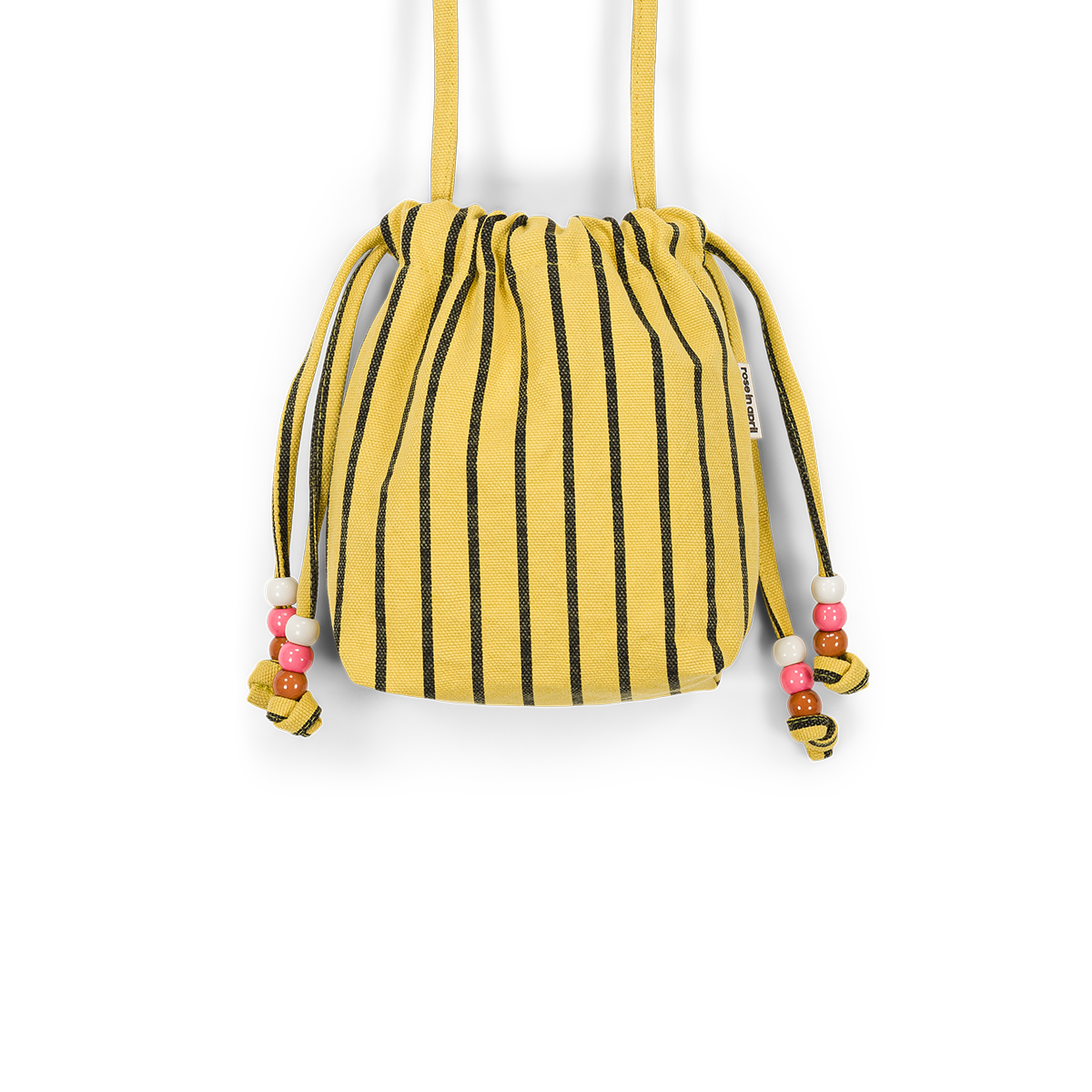 Mini bag - Billie - Tennis Stripes Bambou | Rose in April