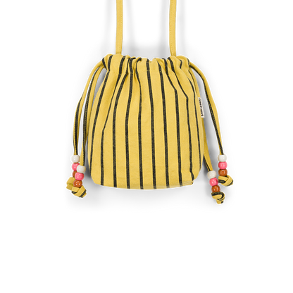 Mini bag - Billie - Tennis Stripes Bambou | Rose in April