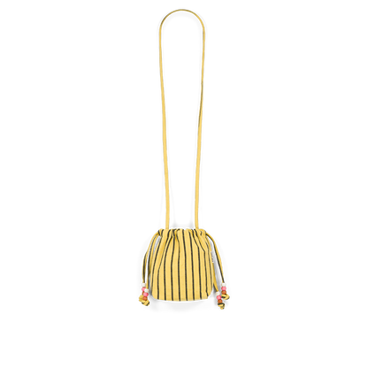 Mini bag - Billie - Tennis Stripes Bambou | Rose in April