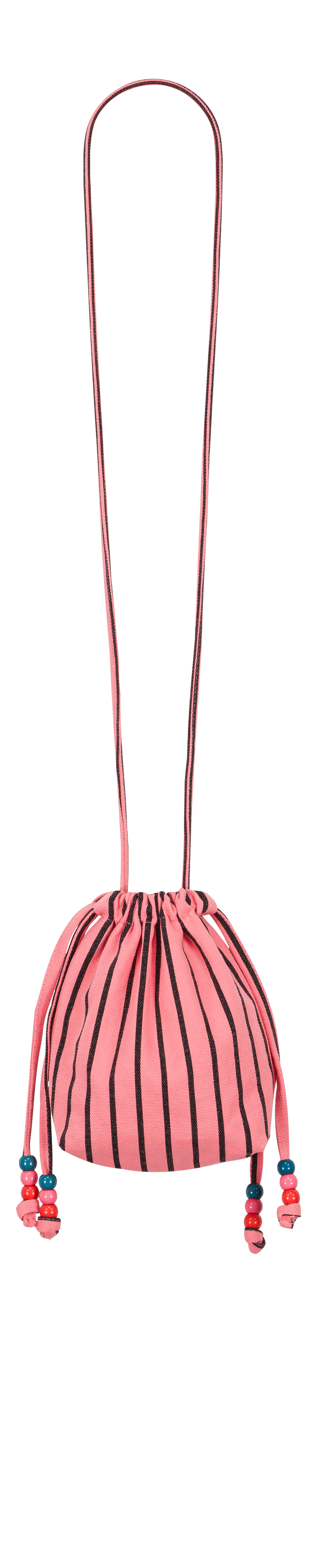 Mini bag - Billie - Tennis Stripes Funky Pink | Rose in April