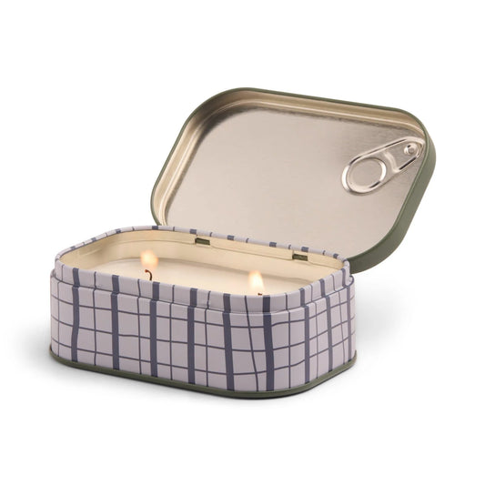 Bistro printed tin candle - 4.5 oz. - olive | Paddywax