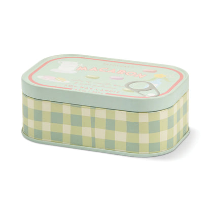Bistro printed tin candle - Macaron | Paddywax