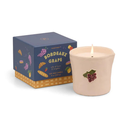 Bistro ceramic candle - 8 oz. - bordeaux grape | Paddywax