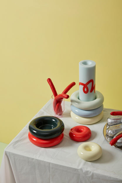 Bob Candle Holder - Small - Dark Green | Studio About