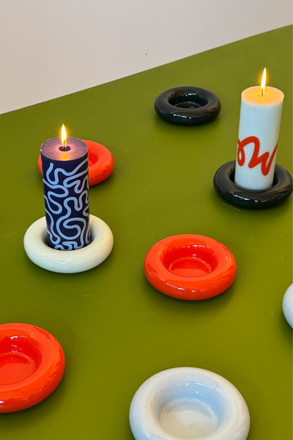 Bob Candle Holder - Small - Dark Green | Studio About