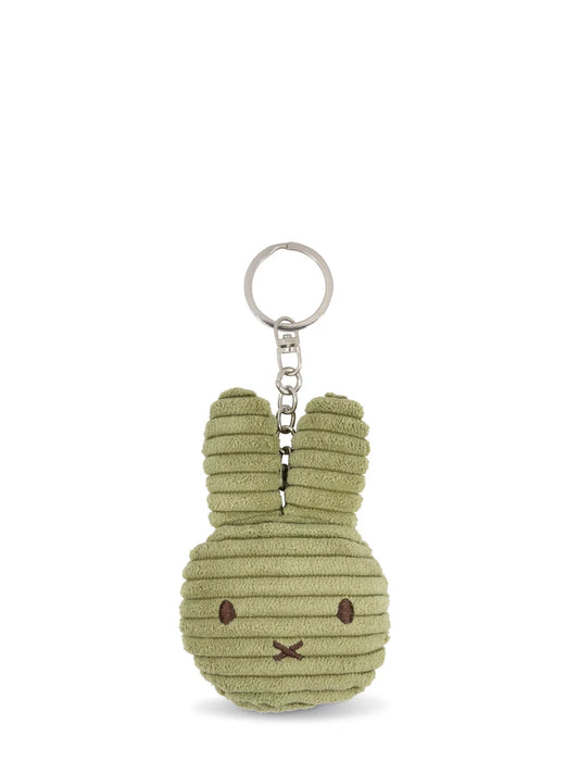 Nijntje Sleutelhanger - eco corduroy - 10 cm - olive green | Nijntje Lifestyle