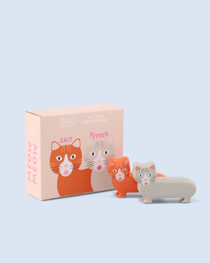 Salt & Pepper Cats | Fluid market