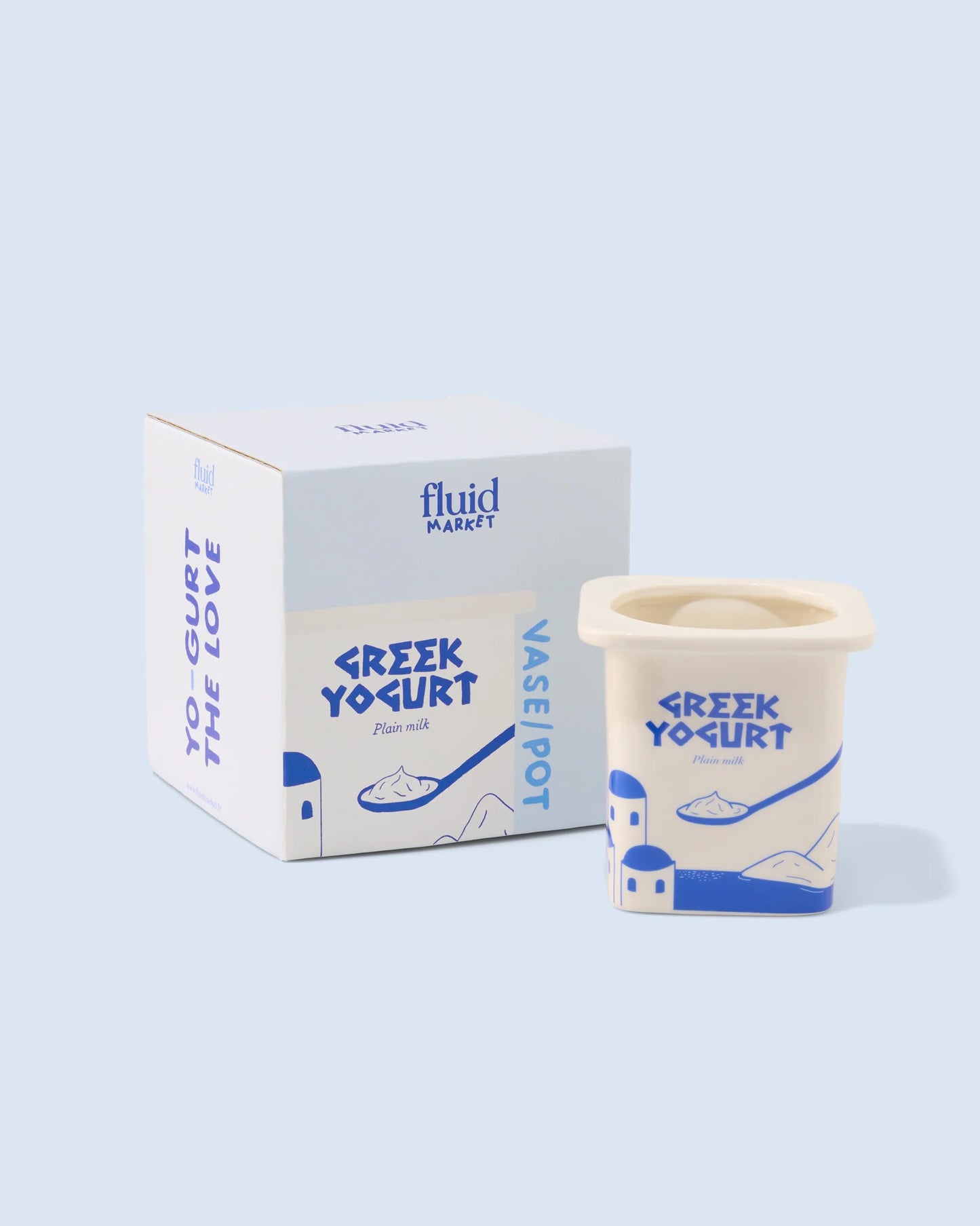 Vase greek yoghurt | Fluid market