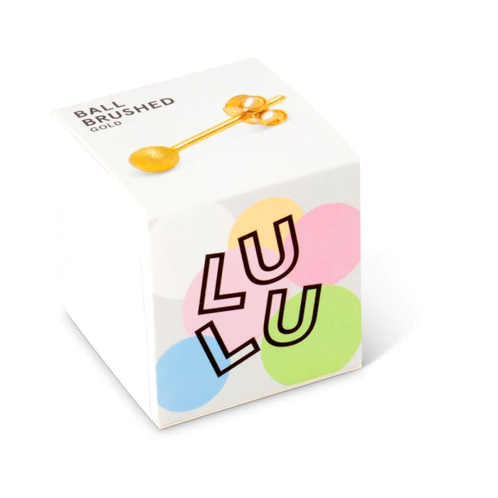 Ball Brushed - Gold Plated - 1 stuk | LULU Copenhagen - de inKijk