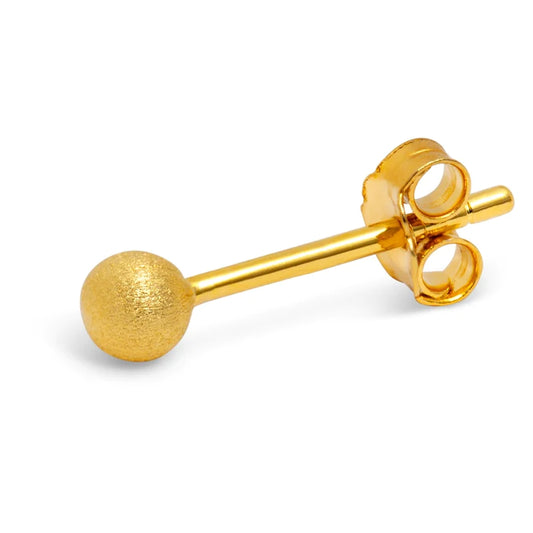 Ball Brushed - Gold Plated - 1 stuk | LULU Copenhagen
