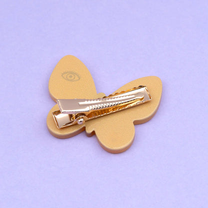 yellow butterfly hair clip - coucou suzette