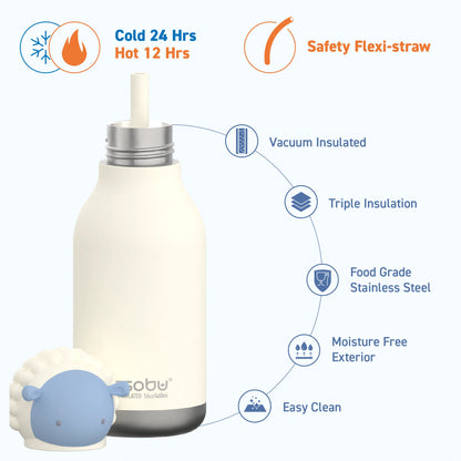 Bestie bottle - zwarte schaap | Asobu