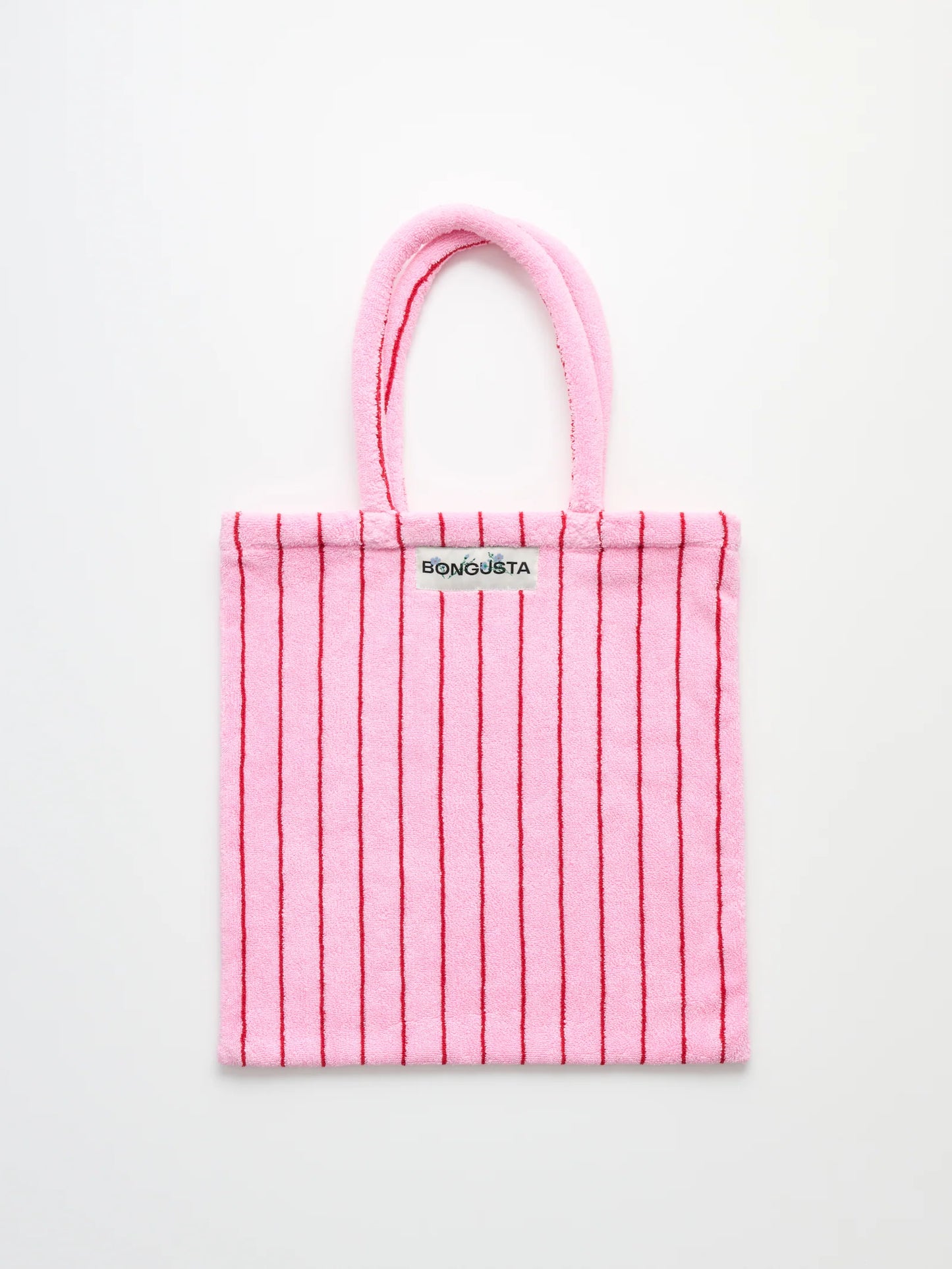 Naram tote bag - baby pink & ski patrol | Bongusta